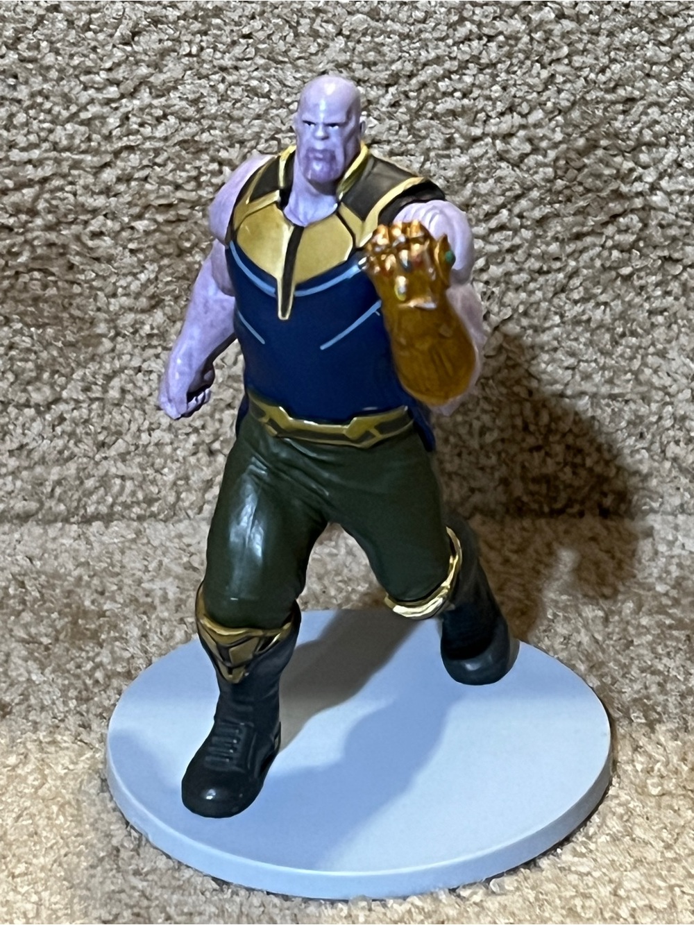 Marvel Legends Avengers Infinity War THANOS Figure 4.5” On Stand Cake Topper